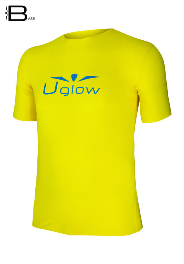 camiseta running Uglow amarilla