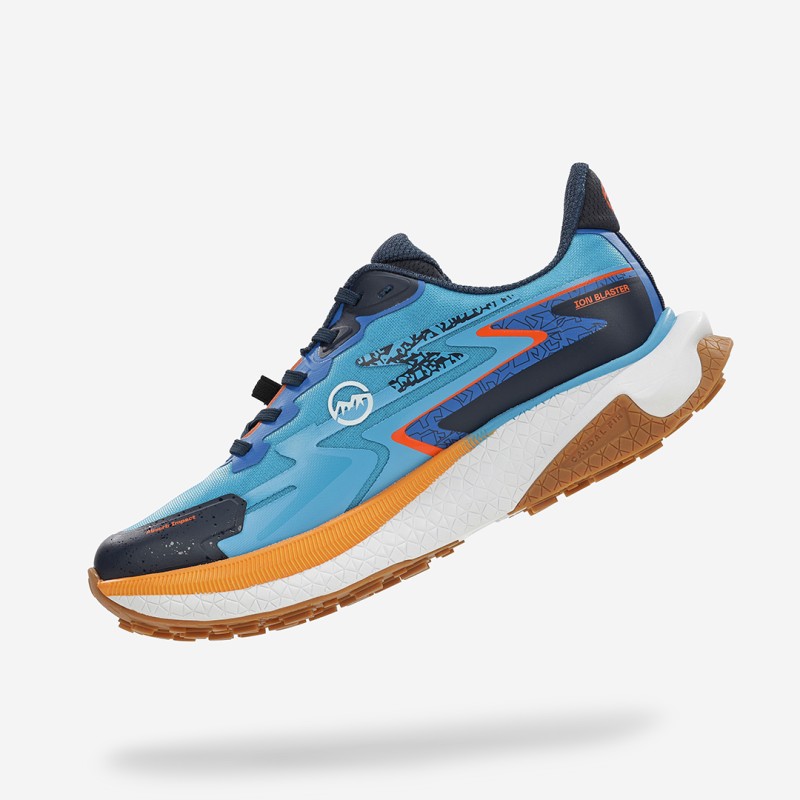 zapatillas atom trail running shark at160 blue