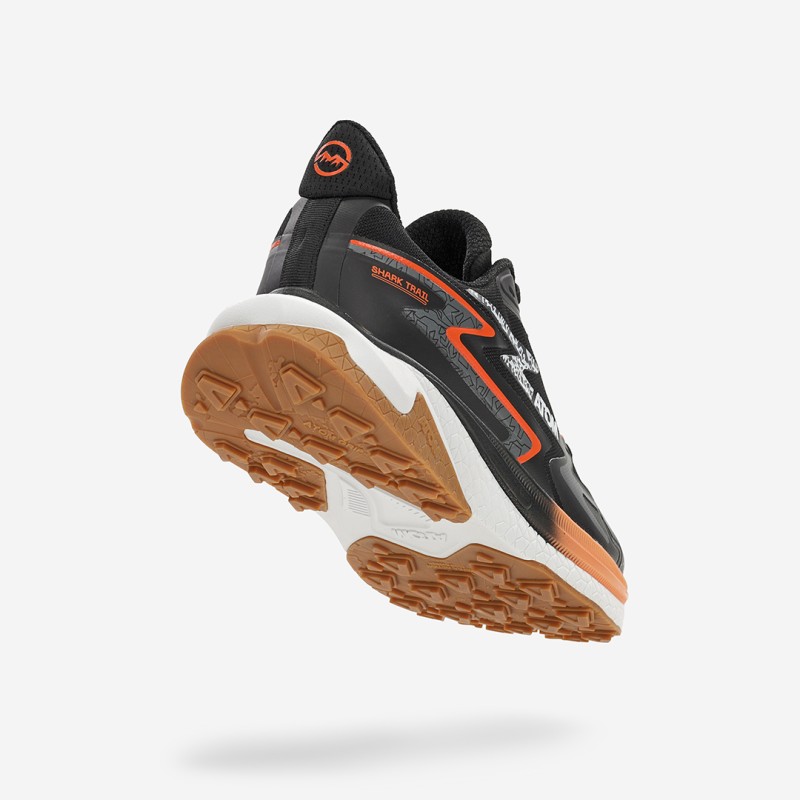 zapatillas atom trail running shark at160 dark