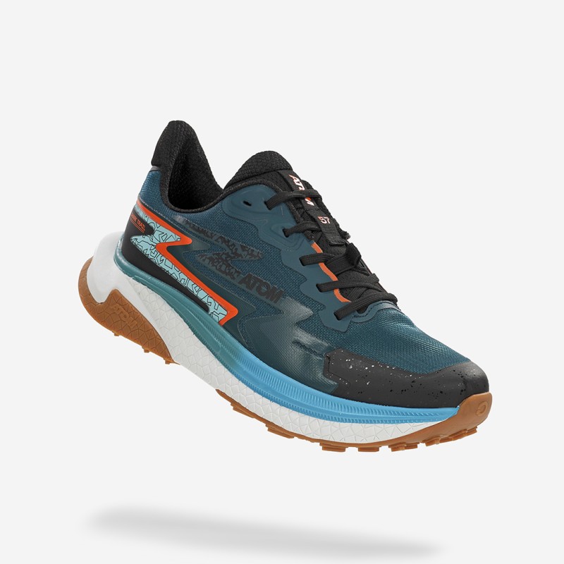zapatillas atom trail running shark at160 lake