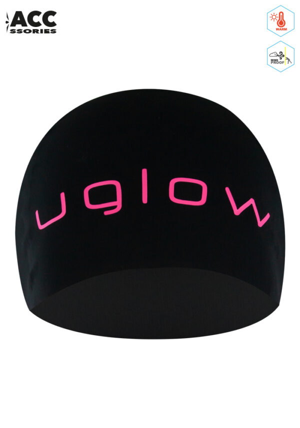 gorro running uglow, negro/oro (copia)