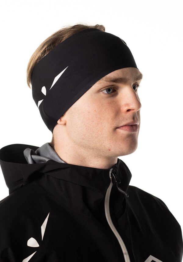 headband negro/blanco