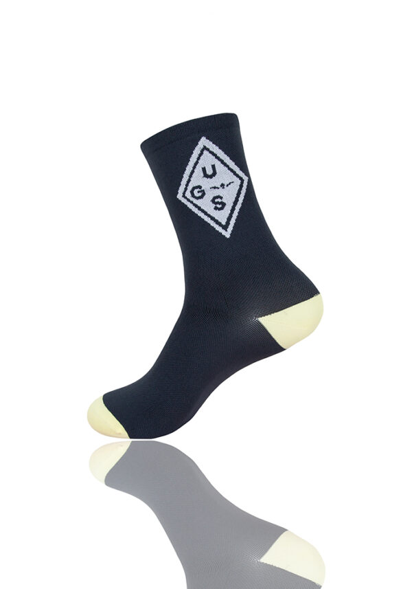 calcetines running y trail running , marino/beig