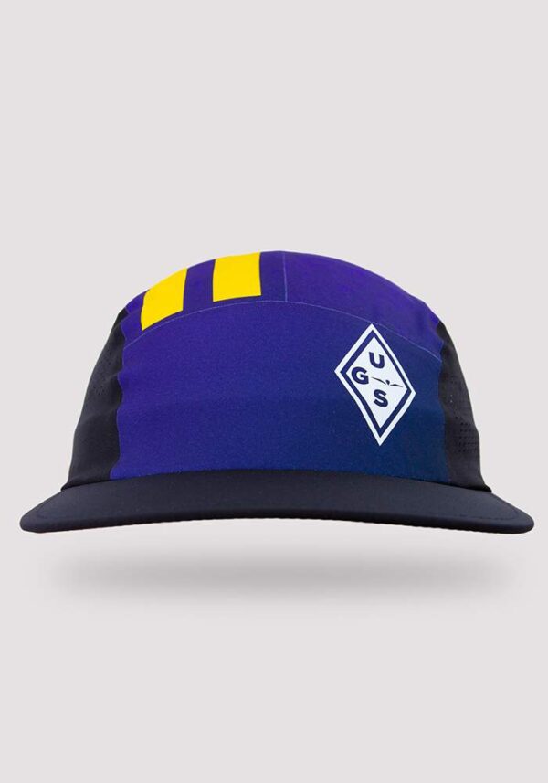 gorra con rejilla ugs, azul/naranja