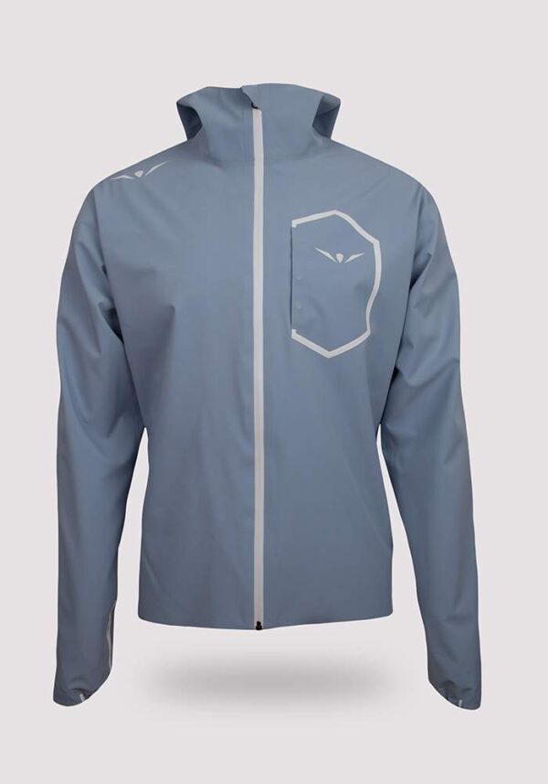 chaqueta impermeable running 3.1 uglow para hombre: 10k impermeabilidad az/bc