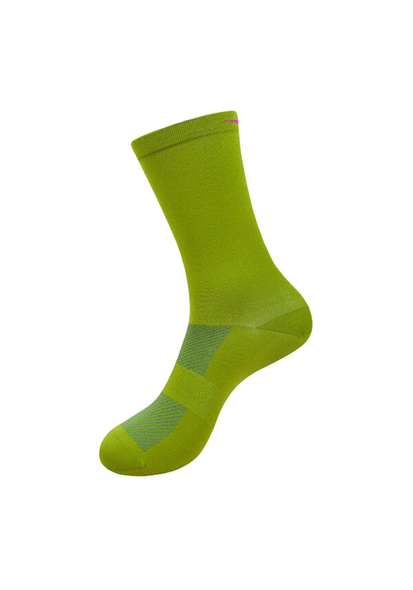 calcetines running y trail running unisex , verde/blanco