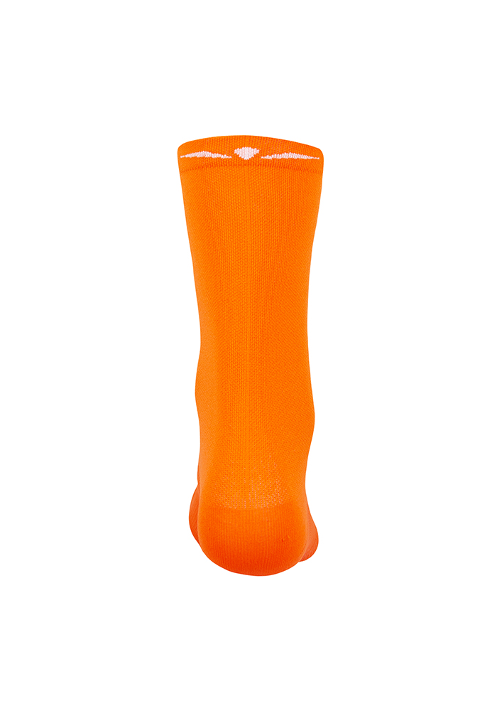 calcetines running y trail running unisex , naranja/blanco