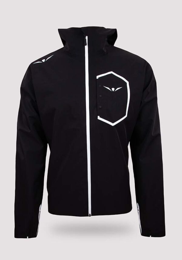 chaqueta impermeable running 3.1 uglow para hombre: 10k impermeabilidad ng/bc