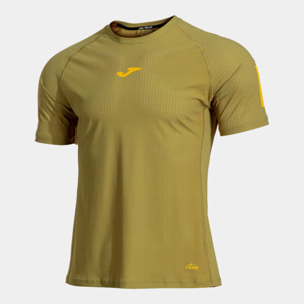 camiseta manga corta hombre r trail nature verde