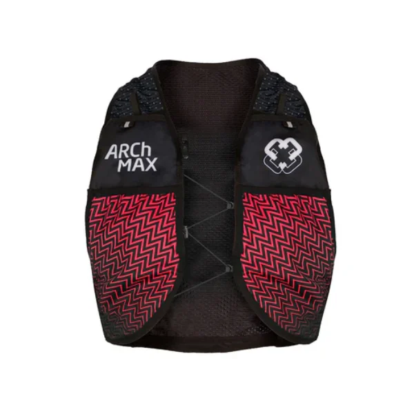 chaleco de hidratación vest hv 2.5, negro rojo chaleco de hidratación vest hv 2.5, negro rojo